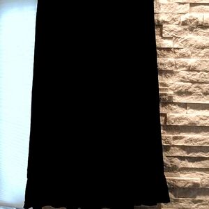 Kids JCPenney Plus black velvet skirt